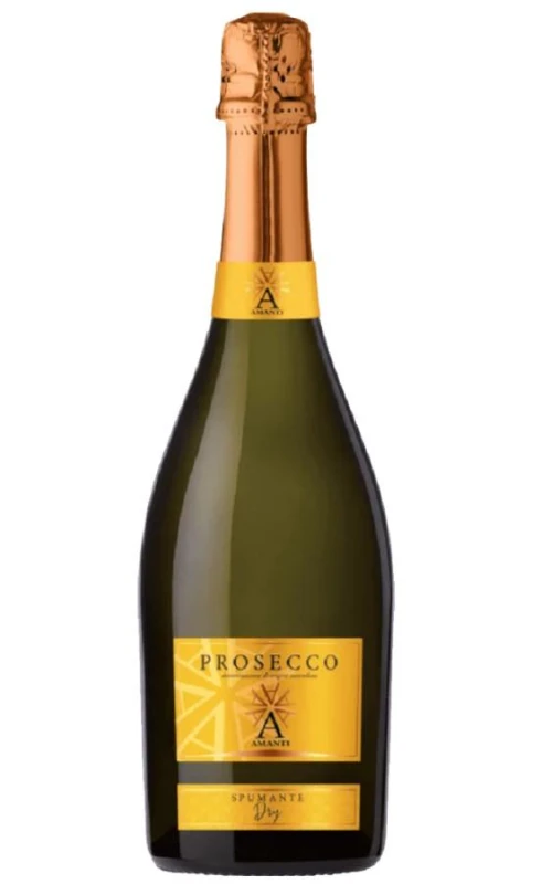 WINO MUSUJĄCE PROSECCO AMANTI BIAŁE PÓŁSŁODKIE 750ML