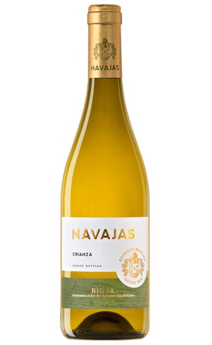 WINO NAVAJAS BIANCO BIAŁE WYTRAWNE 750ML