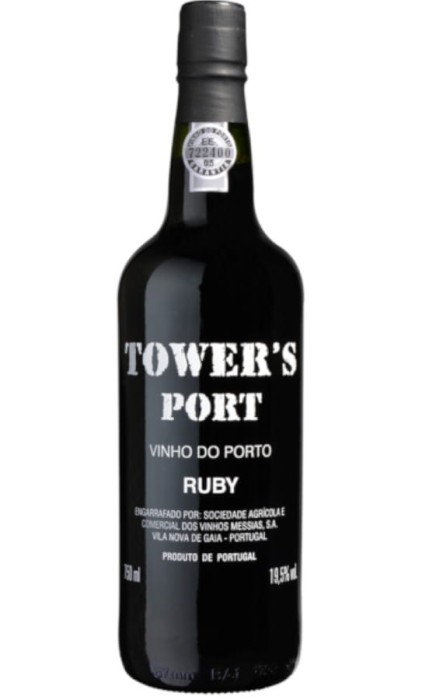 WINO PORTO TOWERS PORT RUBY CZERWONE SŁODKIE 750ml
