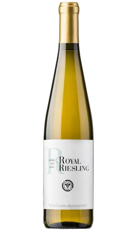 WINO ROYAL RIESLING BIAŁE WYTRAWNE 750ML 12%