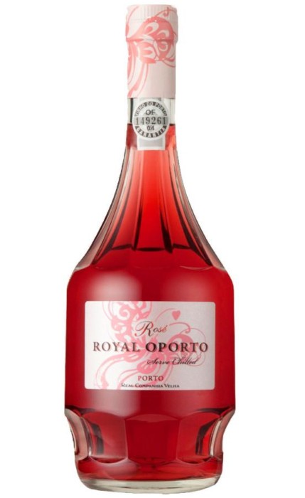 WINO ROYAL OPORTO ROSE PORTO RÓŻOWE PÓŁWYTRAWNE 750ML