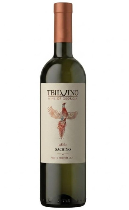WINO SACHINO BIAŁE PÓŁWYTRAWNE 750ML
