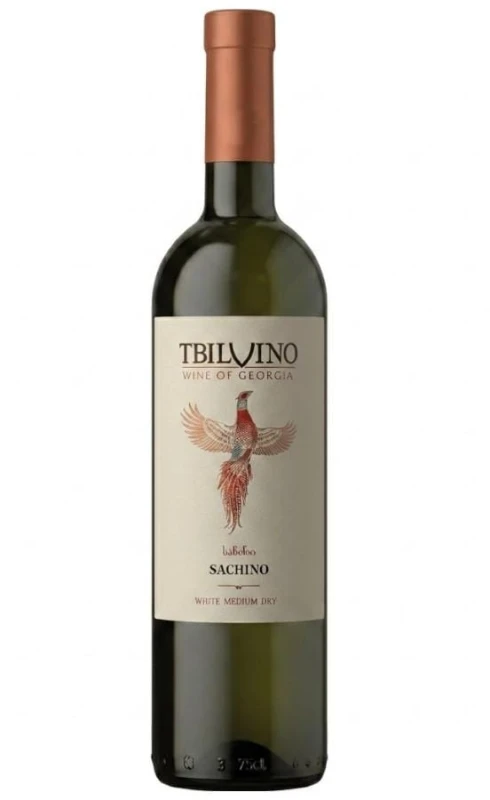 WINO SACHINO BIAŁE PÓŁWYTRAWNE 750ML