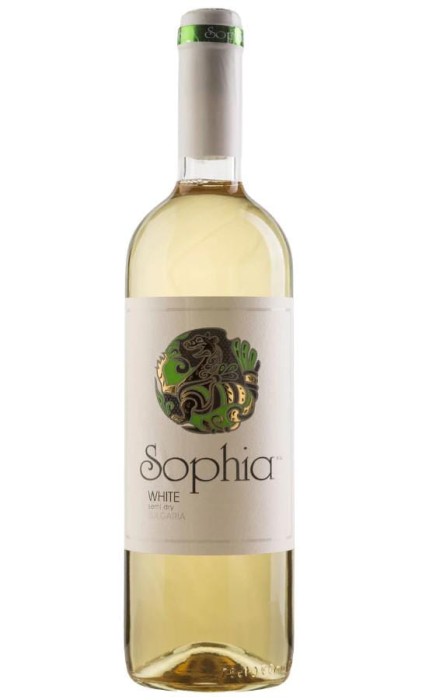 WINO SOPHIA BIAŁE PÓŁWYTRAWNE 750ML