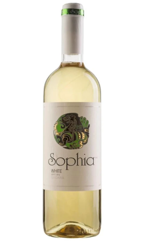 WINO SOPHIA BIAŁE PÓŁWYTRAWNE 750ML