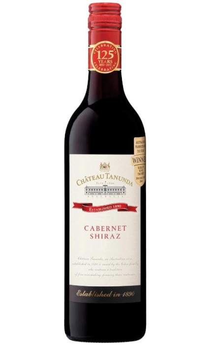 WINO TANUNDA ESTABLISHED CABERNET CZERWONE WYTRAWNE 750ML