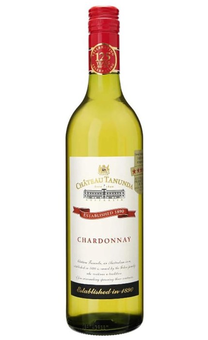 WINO TANUNDA ESTABLISHED CHARONNAY BIAŁE WYTRAWNE 750ML