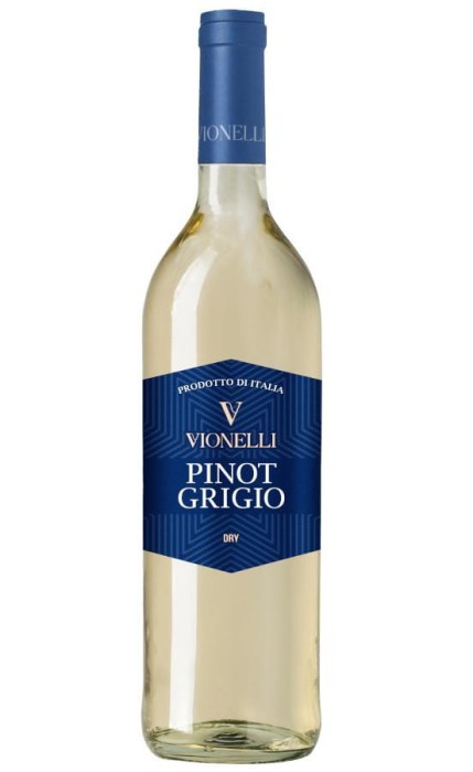 WINO VIONELLI PINOT GRIGIO BIAŁE WYTRAWNE 750ML