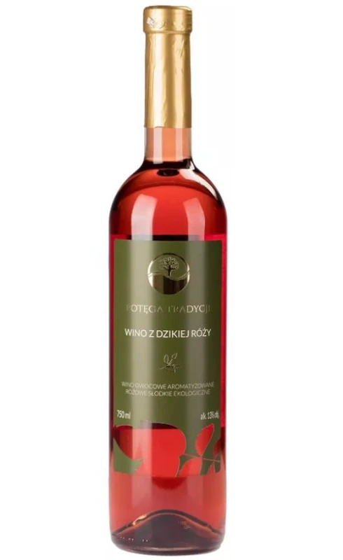 WINO Z DZIKIEJ RÓŻY EKOLOGICZNE 750ML