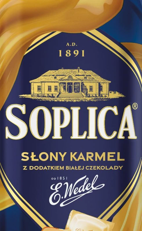 LIKIER SOPLICA WEDEL SŁONY KARMEL 0,5L