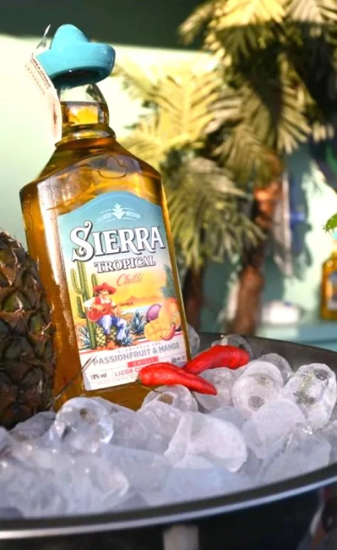 TEQUILA SIERRA TROPICAL CHILI 0,7L