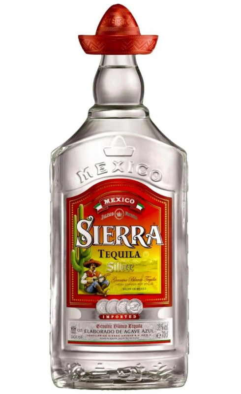 TEQUILA SIERRA SILVER 0,7L 38%