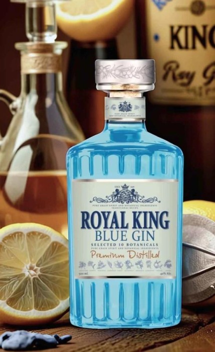 GIN ROYAL KING BLUE GIN 0,5L