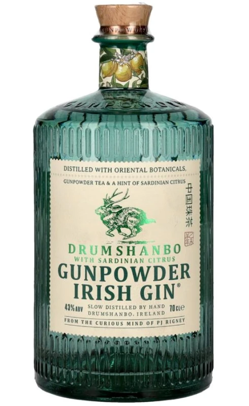 GIN DRUMSHANBO GUNPOWDER IRISH SARDINIAN CITRUS 0,7L