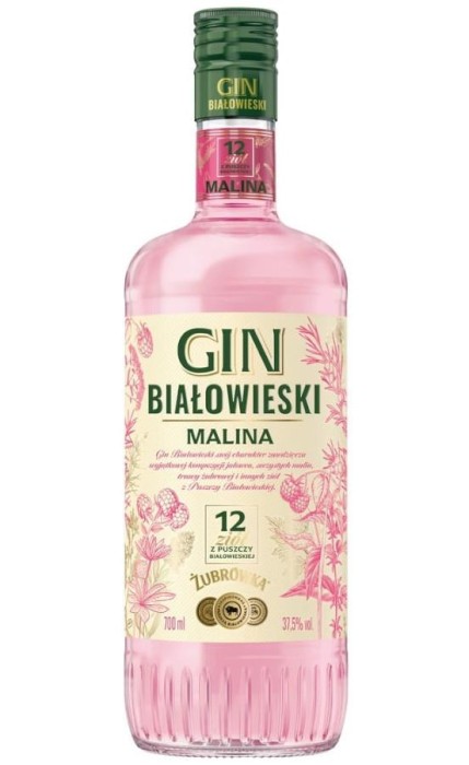 GIN ŻUBRÓWKA BIAŁOWIESKI MALINA 0,7L