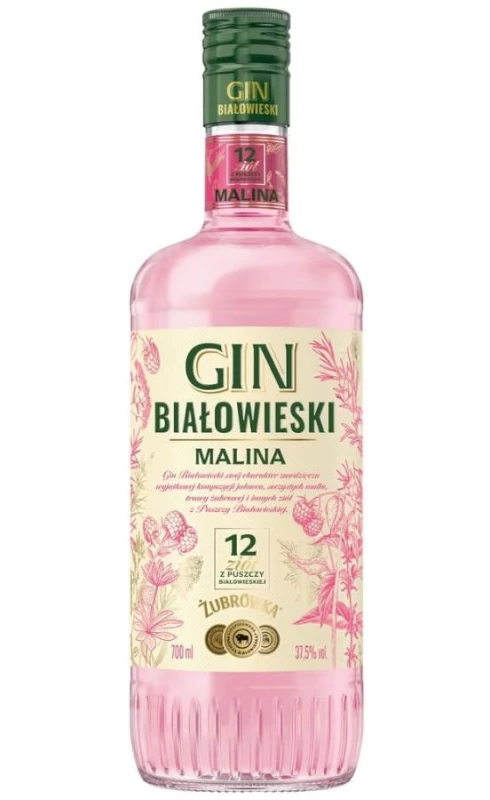 GIN ŻUBRÓWKA BIAŁOWIESKI MALINA 0,7L