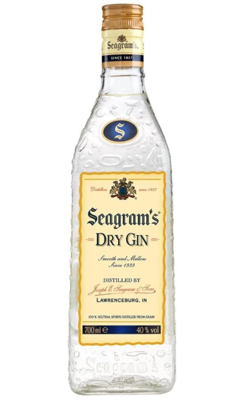 GIN SEAGRAMS DRY 0,7L 37,5%