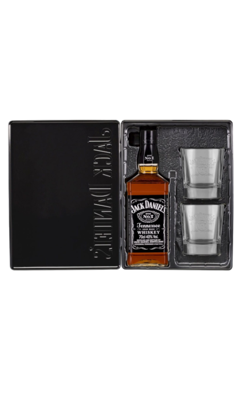 Zestaw Prezentowy Whiskey Amerykańskie Tennessee Jack Daniel's 0,7L