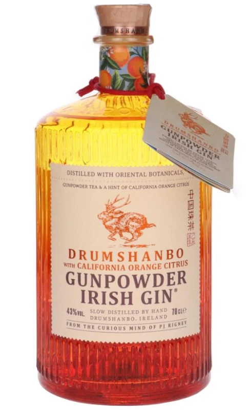GIN DRUMSHANBO GUNPOWDER IRISH CALIFORNIA ORANGE 0,7L