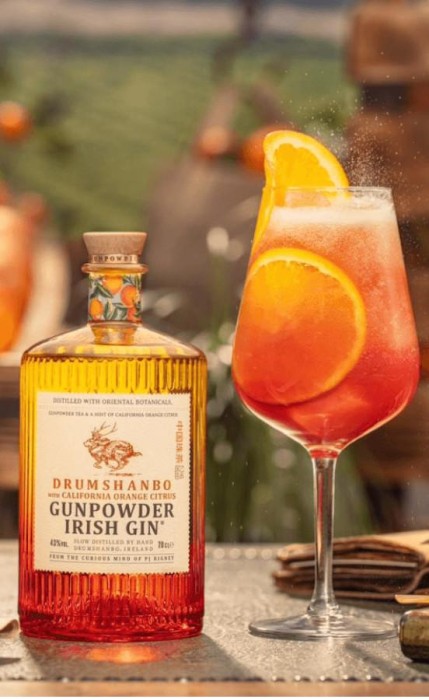 GIN DRUMSHANBO GUNPOWDER IRISH CALIFORNIA ORANGE 0,7L