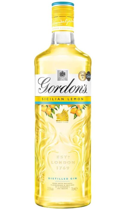 GIN GORDONS SICILIAN LEMON 0,7L 37,5%