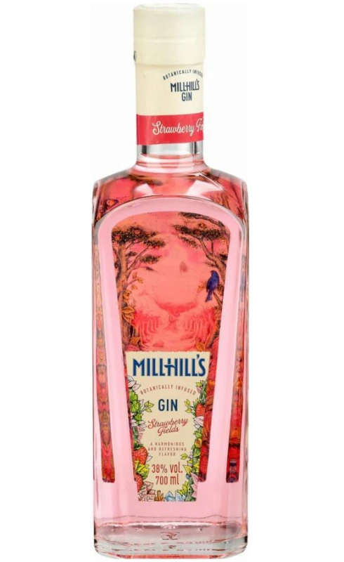 GIN MILLHILLS STRAWBERRY 0,7L 38%