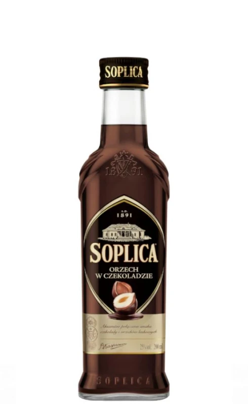 WÓDKA SOPLICA ORZECH W CZEKOLADZIE 0,2L 25%
