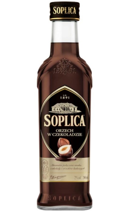 WÓDKA SOPLICA ORZECH W CZEKOLADZIE 0,2L 25%