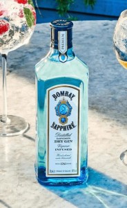 GIN BOMBAY SAPPHIRE 0,7L 40% + KIELISZEK
