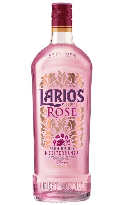 GIN LARIOS ROSE 0,7L 37,5%