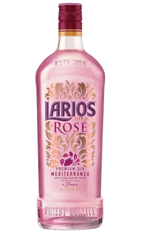 GIN LARIOS ROSE 0,7L 37,5%