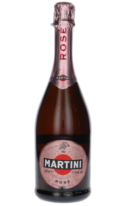 CHAMPAGNE MARTINI ROSE DEMI SEC 0,75L