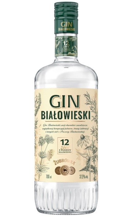 GIN ŻUBRÓWKA BIAŁOWIESKI 0,7L 37,5%