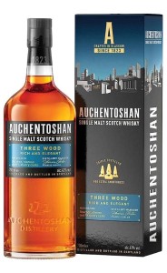 WHISKY AUCHENTOSHAN THREE WOOD 0,7L 43%