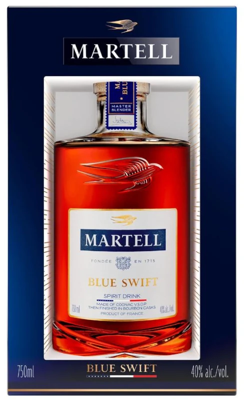 COGNAC MARTELL BLUE SWIFT 0,7L 40%