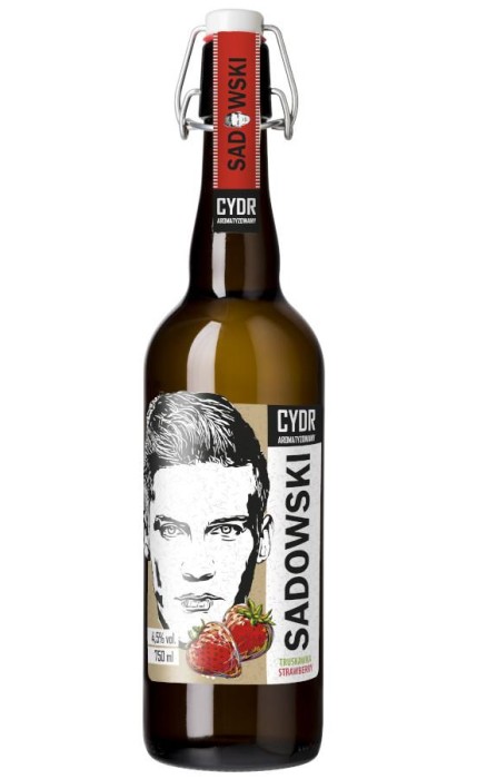 CYDR SADOWSKI TRUSKAWKA 0,75L 4,5%