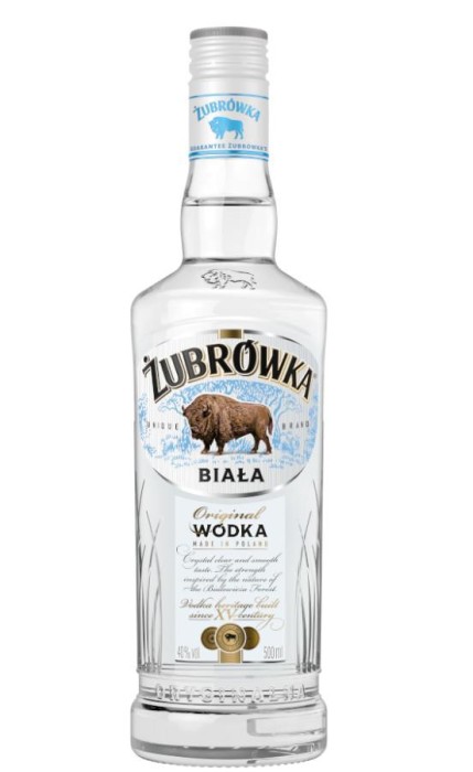 WÓDKA ŻUBRÓWKA CZYSTA 0,5L 40%