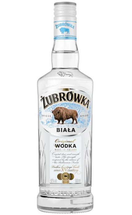 WÓDKA ŻUBRÓWKA CZYSTA 0,5L 40%