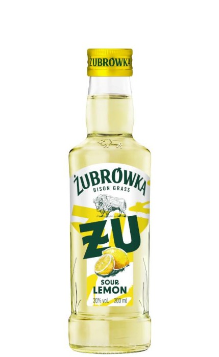 WÓDKA ŻUBRÓWKA ŻU KWAŚNA CYTRYNA 0,2L