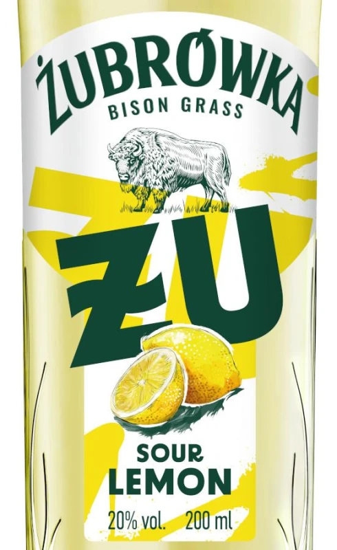 WÓDKA ŻUBRÓWKA ŻU KWAŚNA CYTRYNA 0,2L