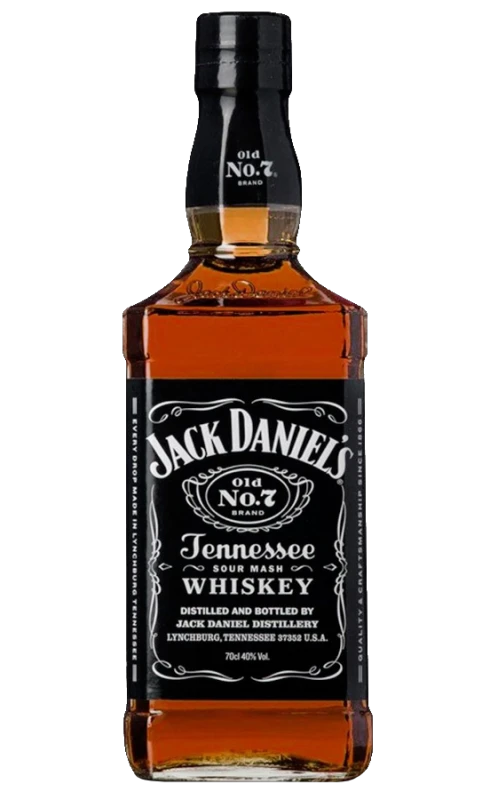 Jack Daniel's Whiskey + dwie szklanki w zestawie prezentowym