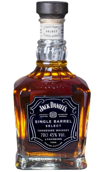 WHISKEY JACK DANIELS SINGLE BARREL 0,7L 45%