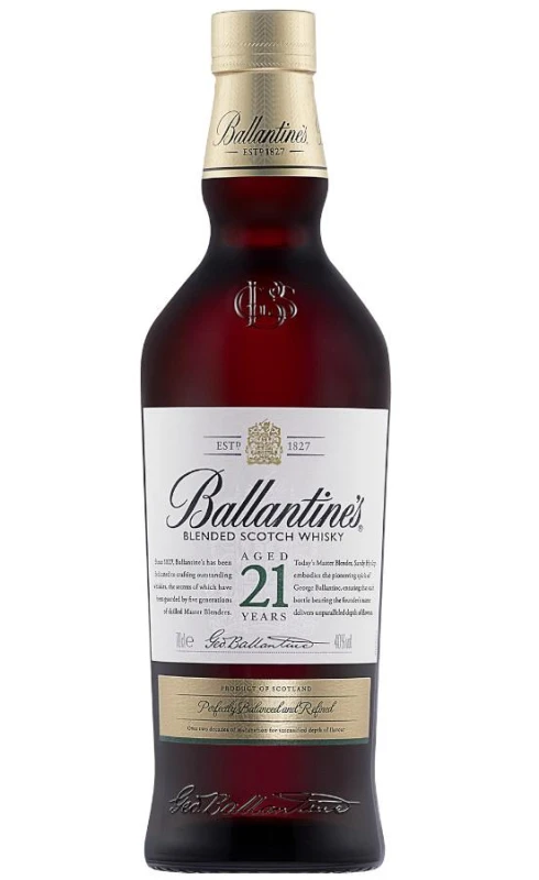 WHISKY BALLANTINES 21YO 0,7L 40%