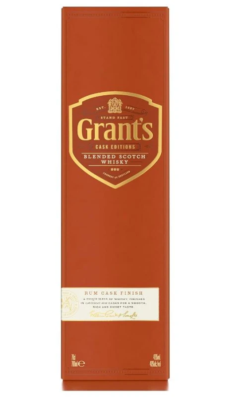 WHISKY GRANTS RUM CASK 0,7L 40%