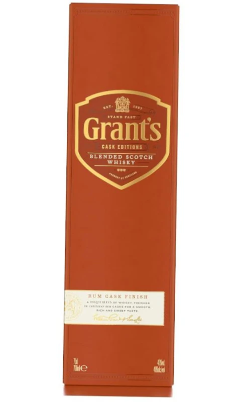 WHISKY GRANTS RUM CASK 0,7L 40%