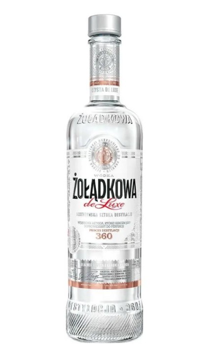 CZYSTA DE LUXE ŻOŁĄDKOWA GORZKA 0,5L 40%