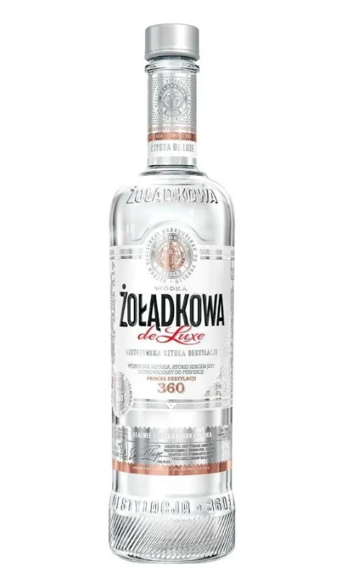 CZYSTA DE LUXE ŻOŁĄDKOWA GORZKA 0,5L 40%
