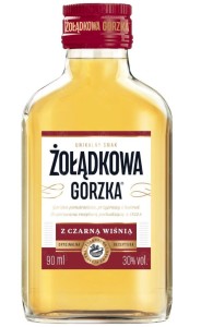 WÓDKA ŻOŁĄDKOWA CZARNA WIŚNIA 0,09L 30%