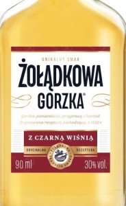 WÓDKA ŻOŁĄDKOWA CZARNA WIŚNIA 0,09L 30%