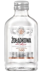 WÓDKA ŻOŁĄDKOWA DE LUX ZIEMNIAK 0,09L  37,5%